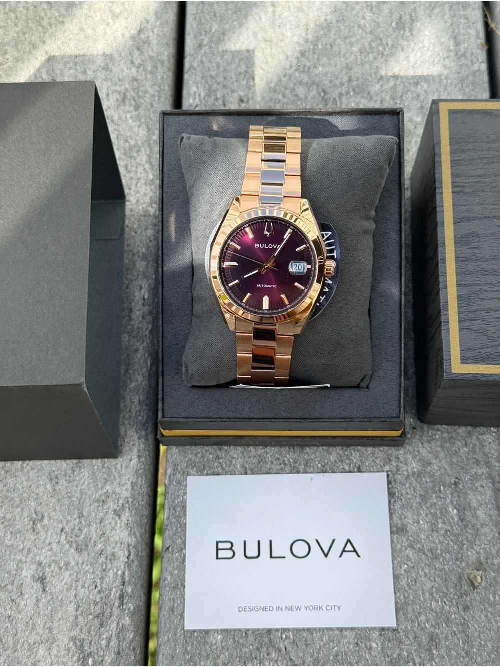 Bulova stylish wristwatch